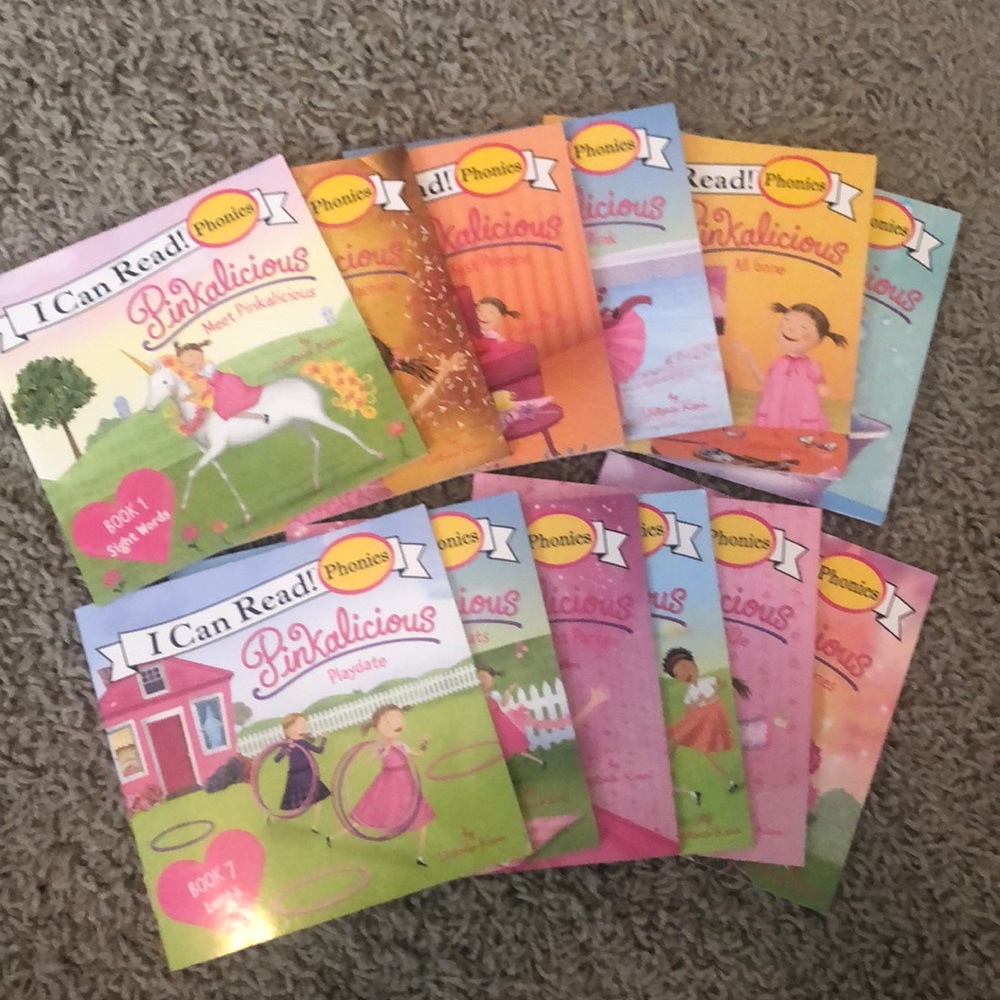 I Can Read Pinkalicious book set, set of 12
